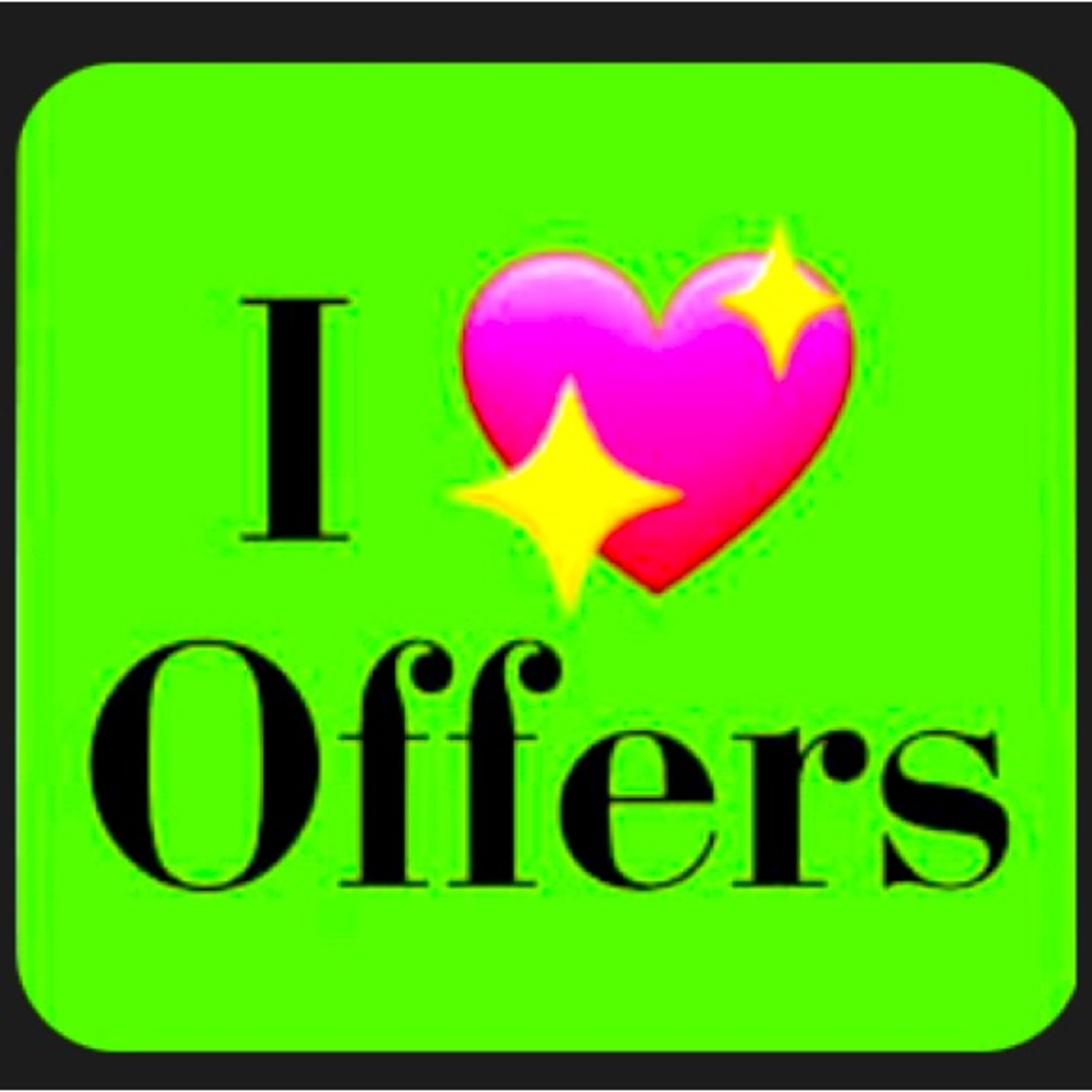 I love offers of all kinds!
